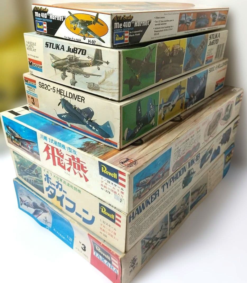 M*n様 Revellなど航空機モデルキット6点セット