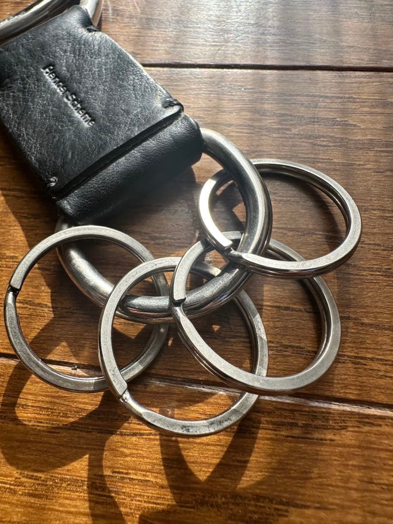 エンダースキーマ キーリング ブラック 美品