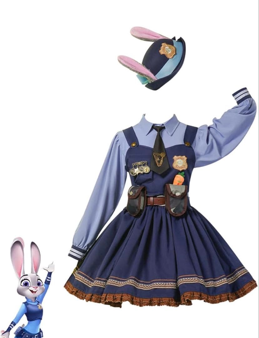 ズートピア ジュディ 仮装フルセット