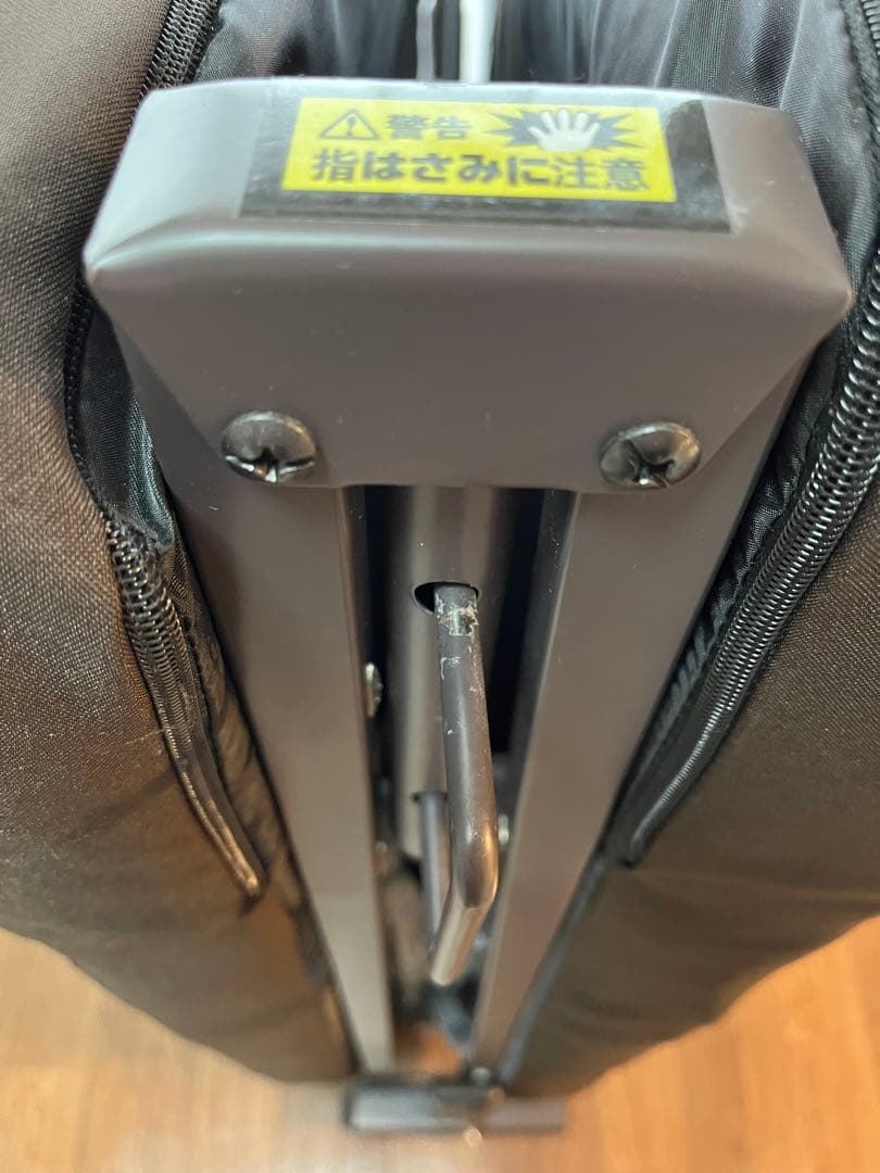 組立て不要の低反発折りたたみベッド(シングル) ダークブラウン