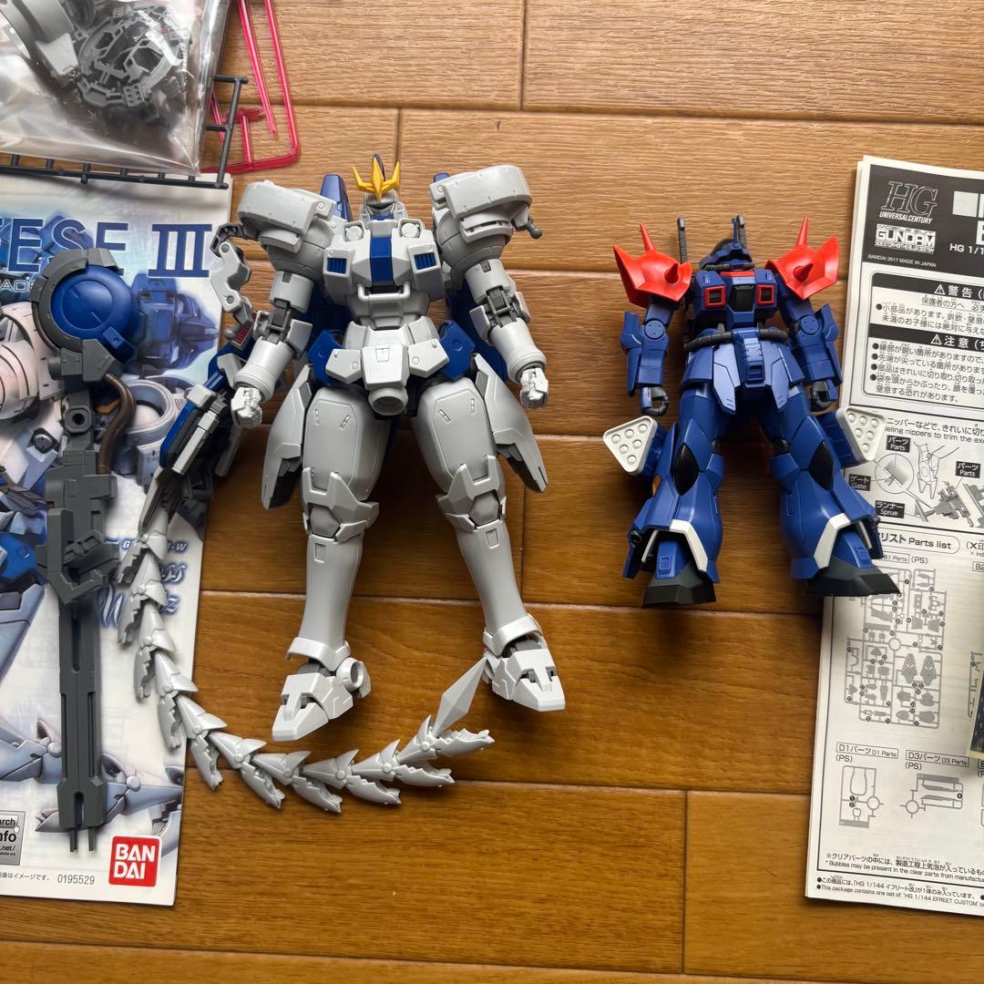 【ジャンク品】 ガンプラ MG トールギスIII & HG イフリート改 セット