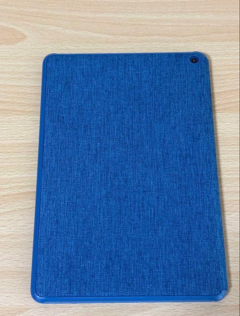 Fire HD 10 64GB ブルー カバー付・ガラスフィルム貼付済ほぼ未使用