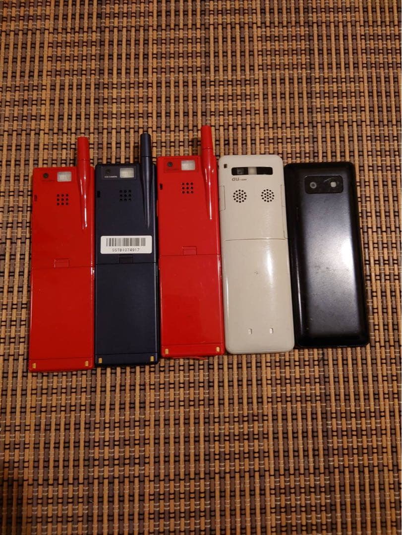 ガラケー5台