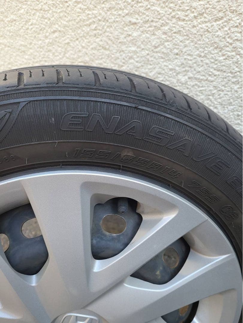 N-BOX 純正タイヤ&ホイール 4本 ナット付き