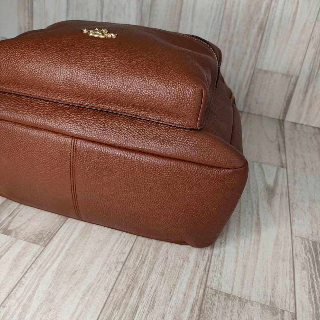 50 COACH コーチ　レザー　リュックサック　バッグパック