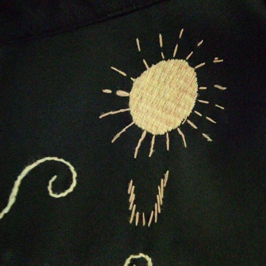 INK　インク　再構築　リメイク　チャイナドラゴン　モッズコート　刺繍　Lサイズ