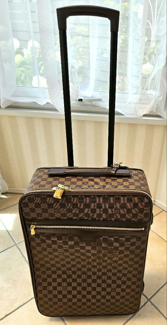 【美品 】ルイヴィトン ダミエ ペガス55 スーツケース キャリーケース