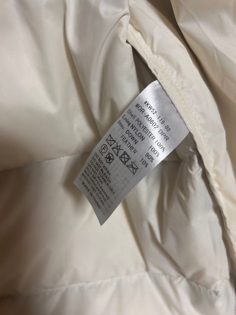 ORCIVAL オーシバル　ノーカラー ダウンジャケット　WOMEN