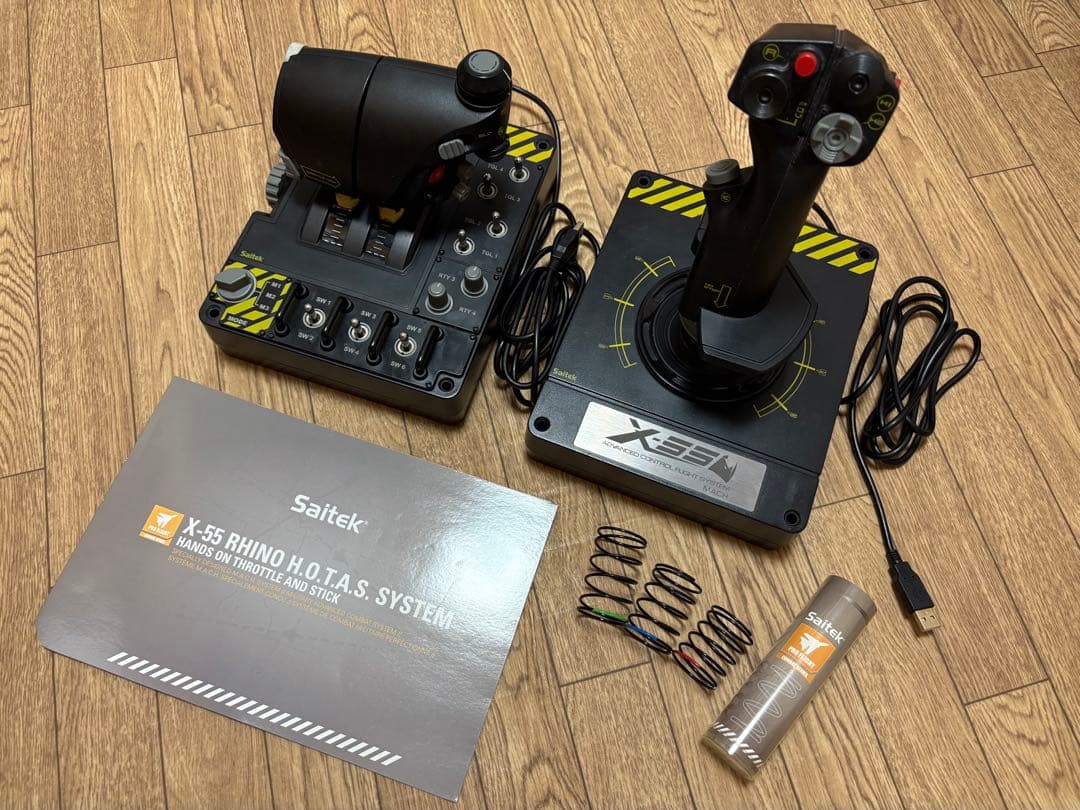 Saitek X-55 Rino HOTAS（難あり）