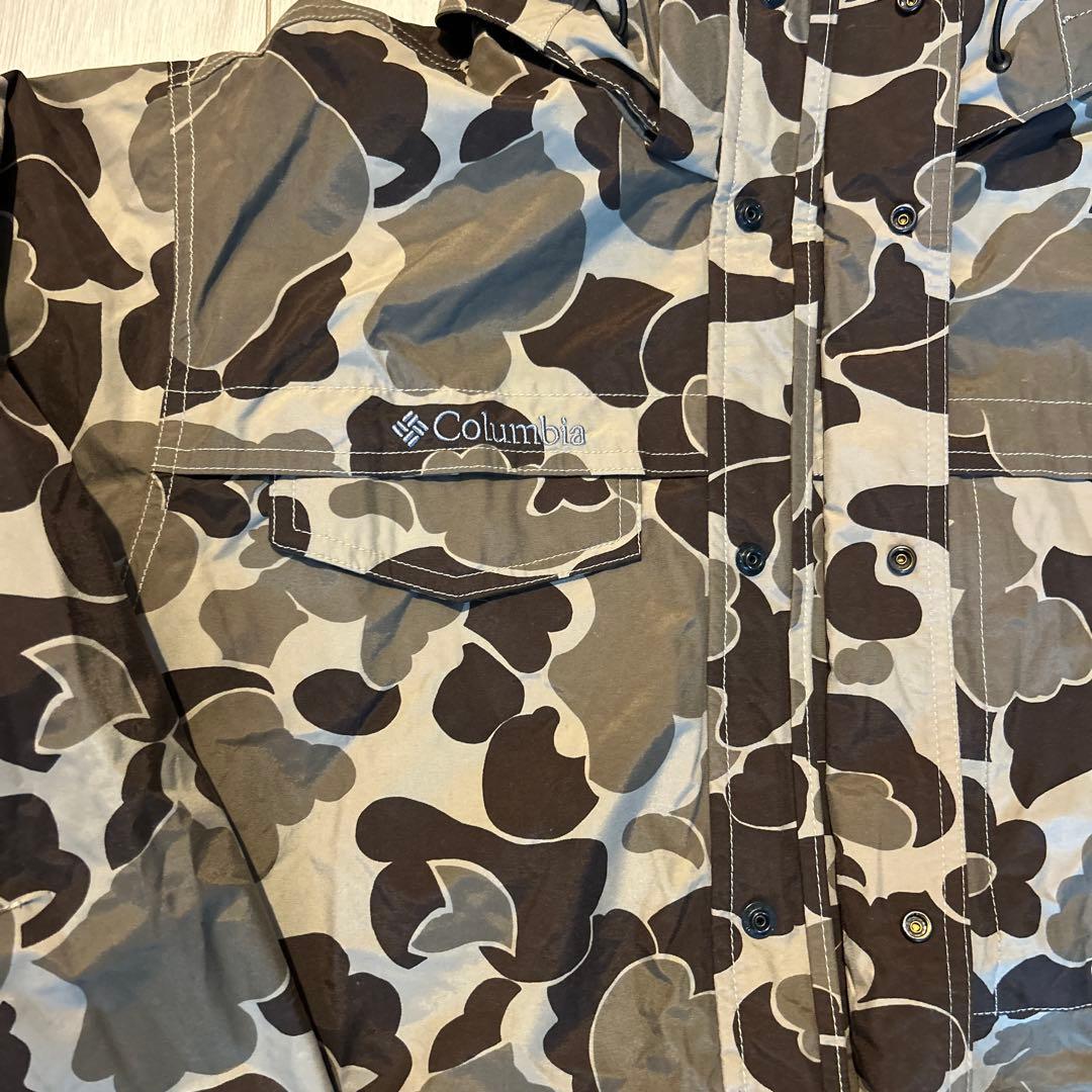 00s コロンビア　チタニウム　ダックハンターカモ　マウンテンパーカー　　迷彩