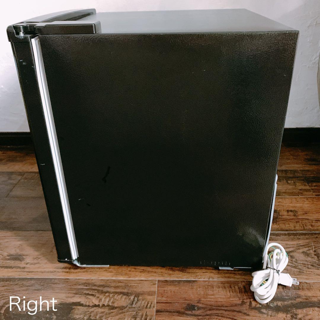 simplus 冷蔵庫　1ドア48L ブラック　2019年製　レトロデザイン