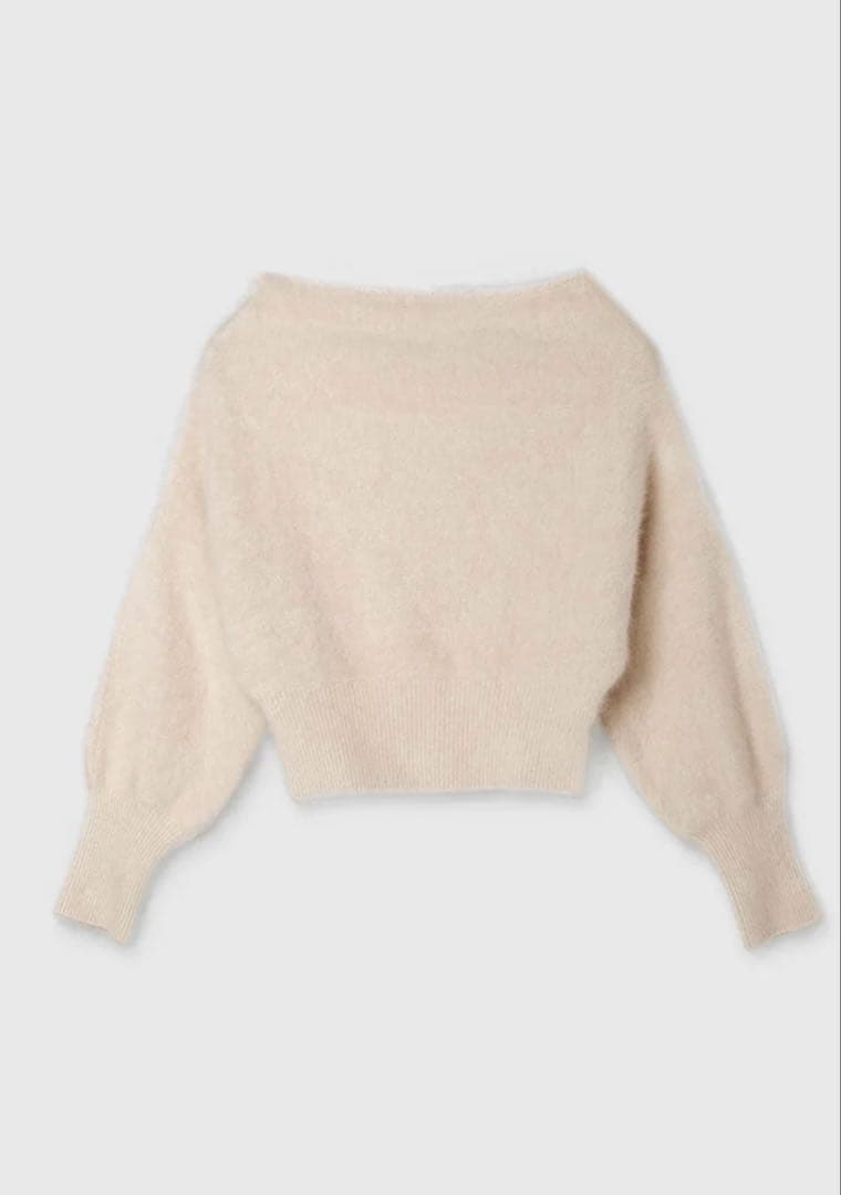 【コメントくださいさん専用】anuans ラクーンフォックスオフショルニット