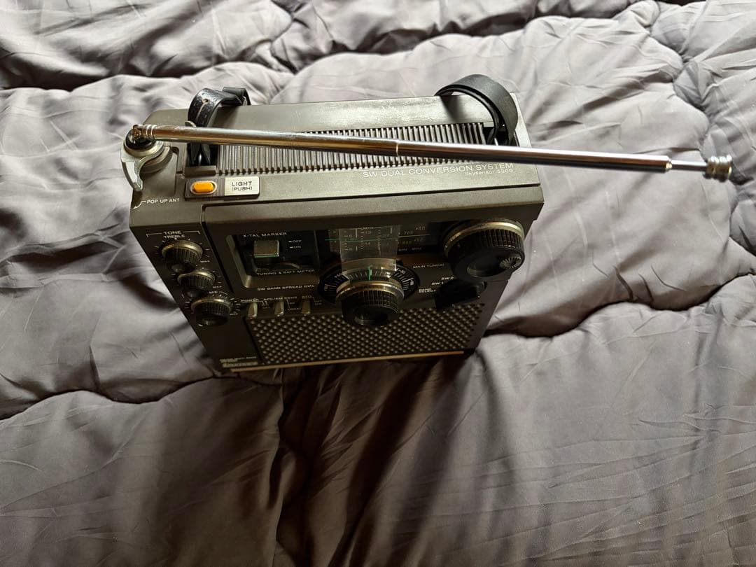 昭和レトロ　約50年前のラジオ　SONY ICF-5900