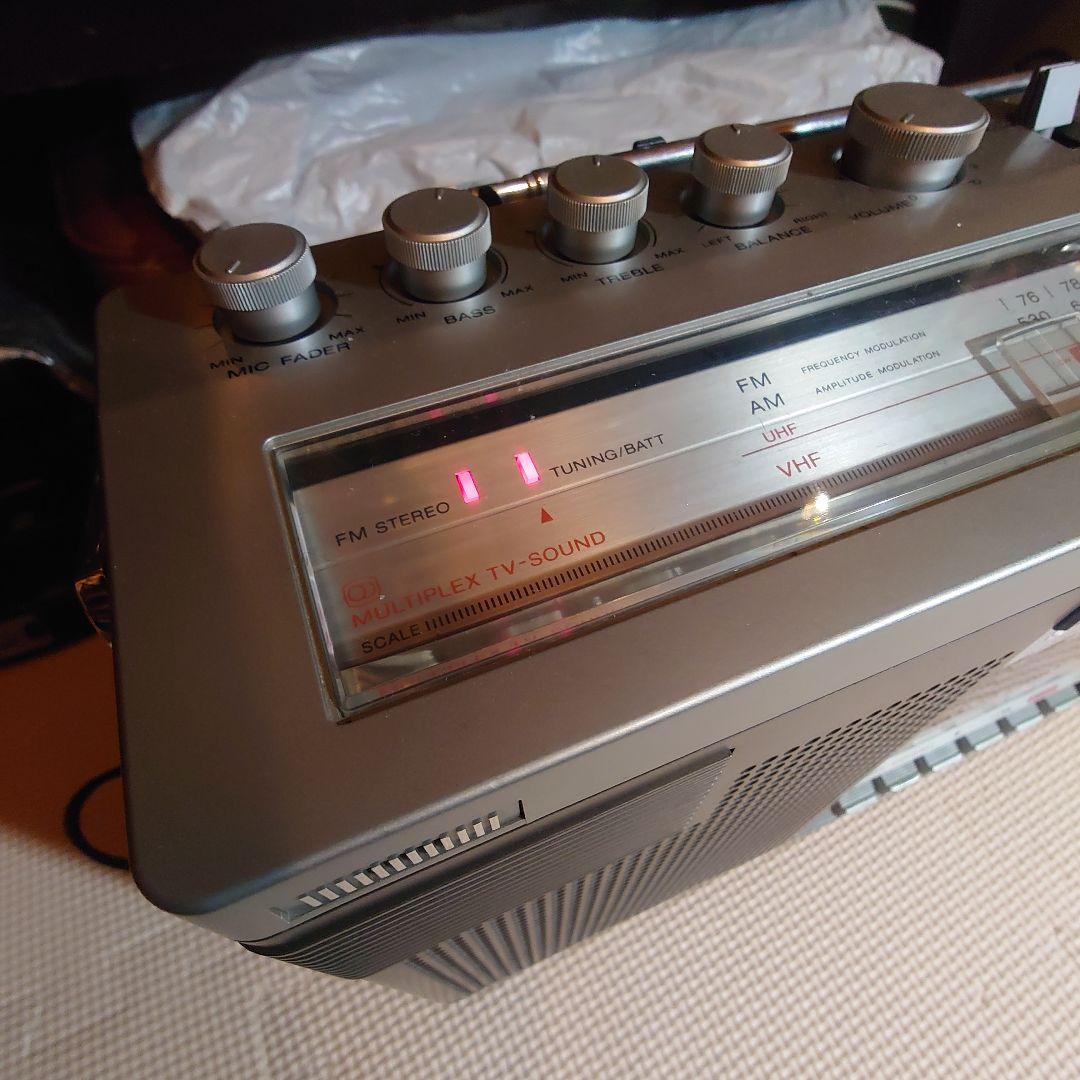 SONY CFS-V1 ラジカセ　ジルバップ　動作確認済み　美品　昭和レトロ