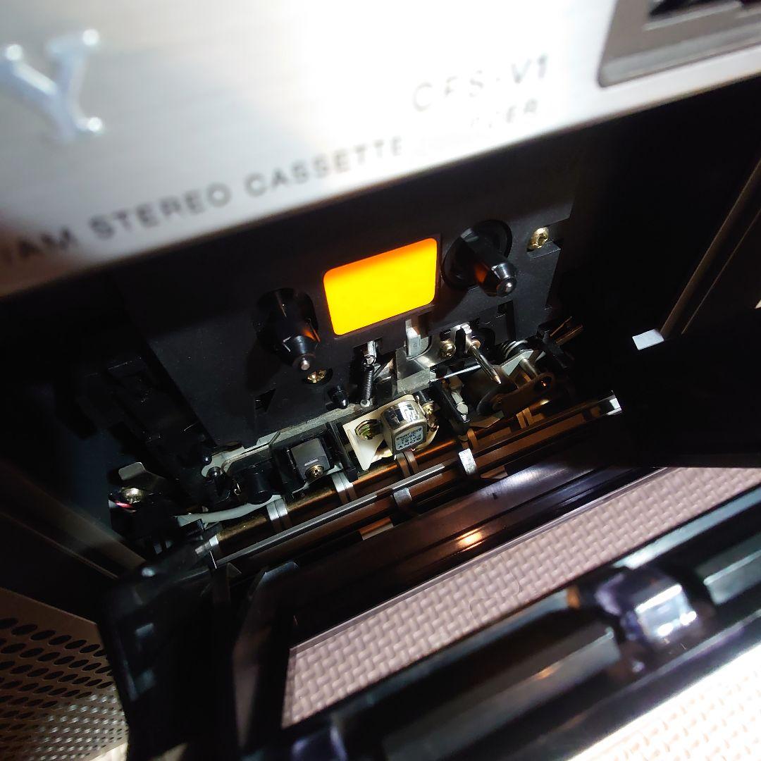 SONY CFS-V1 ラジカセ　ジルバップ　動作確認済み　美品　昭和レトロ