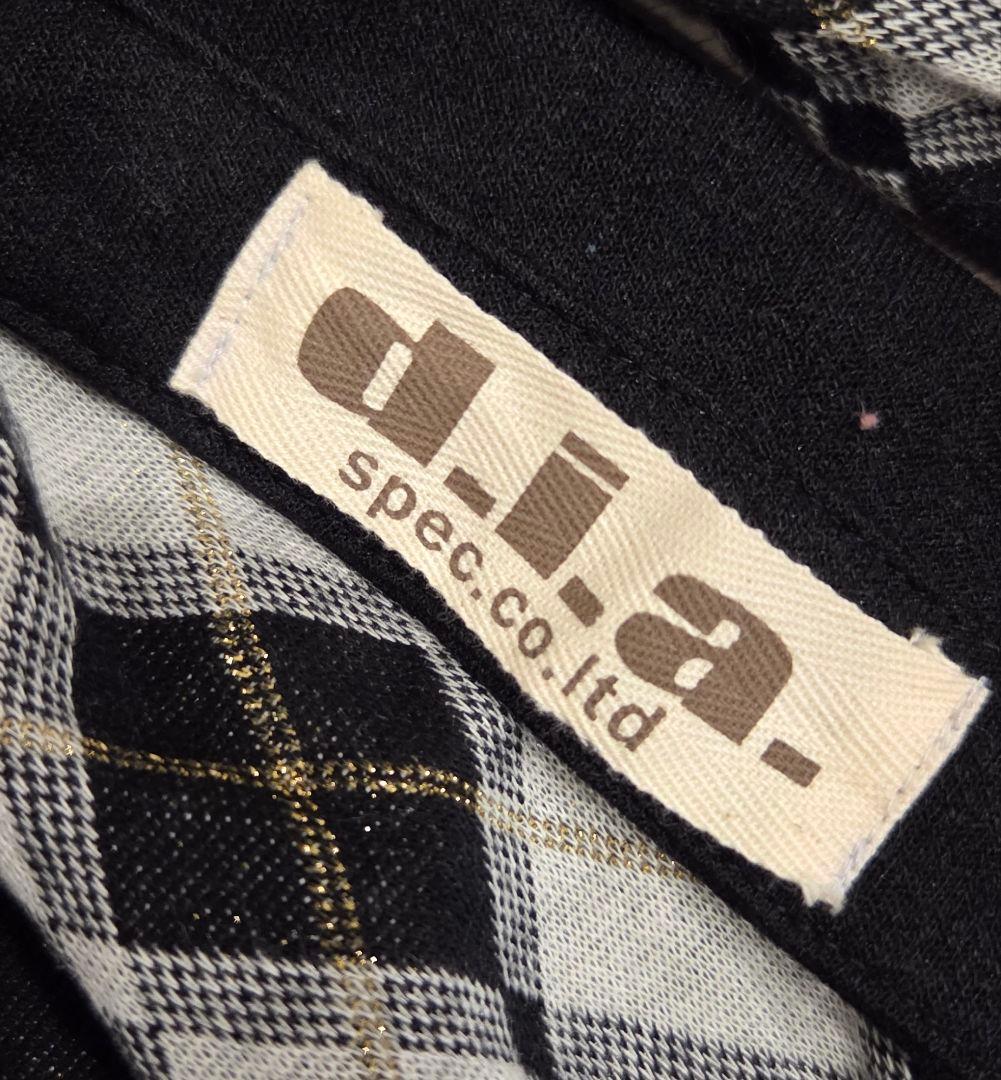 d.i.a. アーガイル柄 長袖シャツ