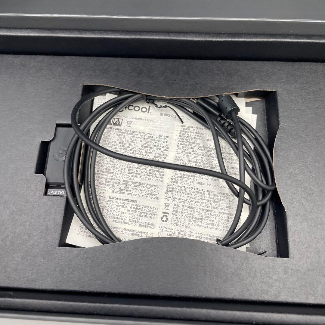 Logicool Gゲーミングキーボード G913-TKL-TCBK