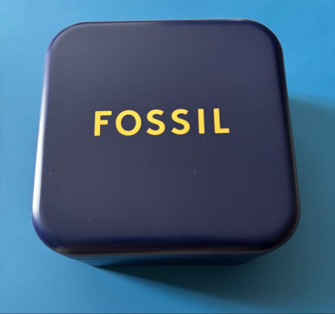 美品　FOSSILリングウォッチ　シルバー