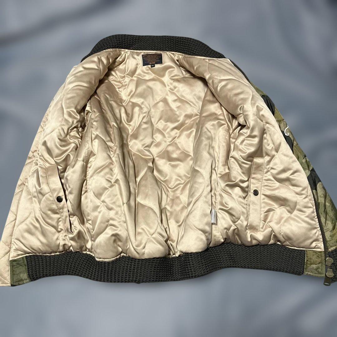 BILVAN 迷彩柄　刺繍ベトジャン サイズ40 ビルバン　未着用品