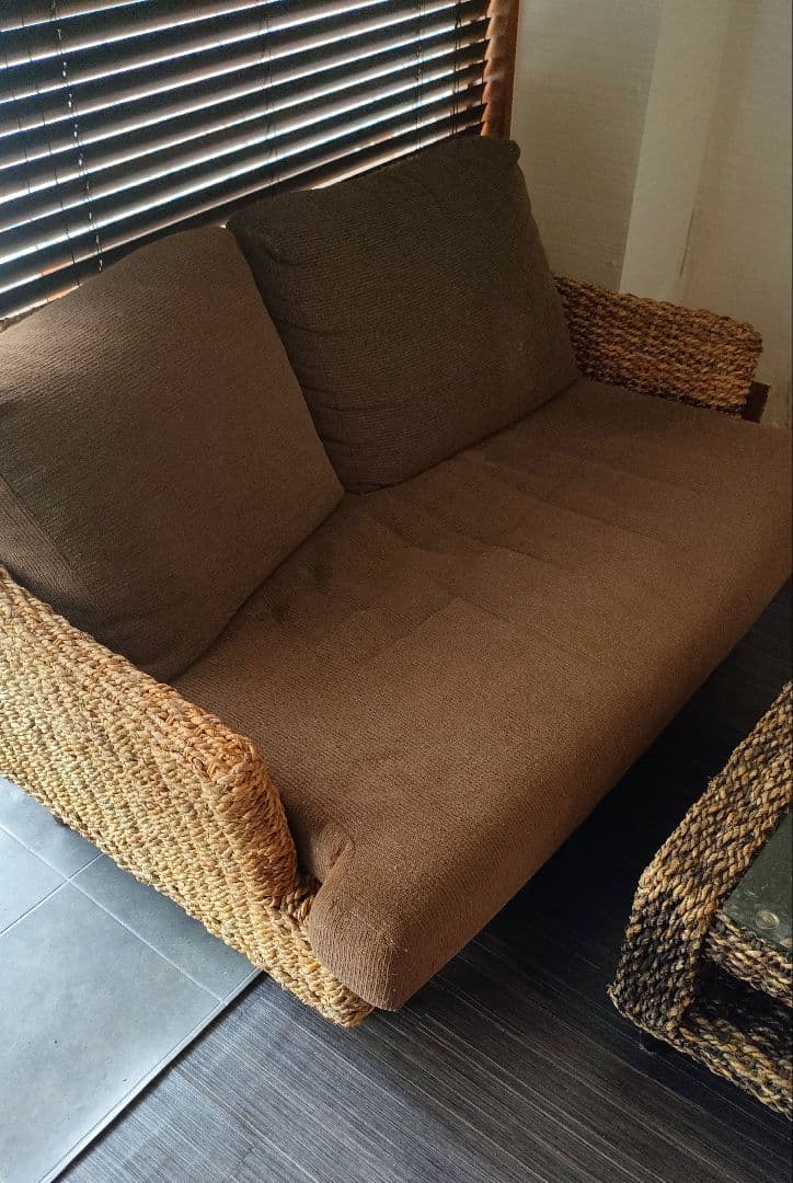 アジアンテイスト★ヒヤシンスソファ2人掛