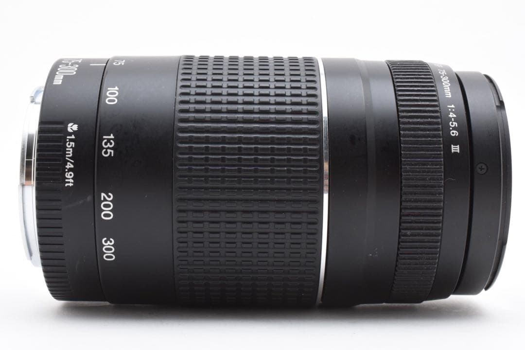 望遠レンズCANON EF 75-300mm F4-5.6 III