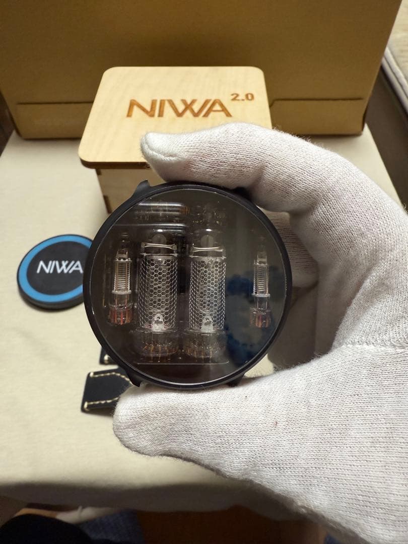 時計 NIWA Nixie watch 2.0