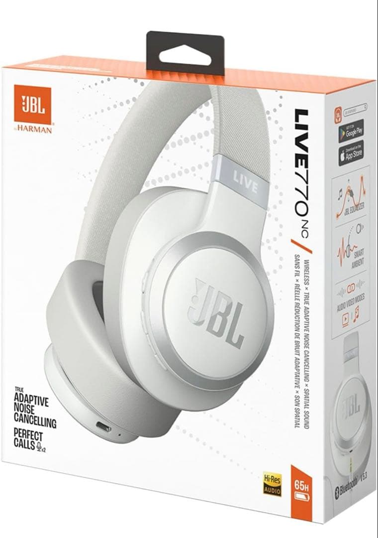 JBL LIVE 770 ホワイトJBLLIVE770NCWHT