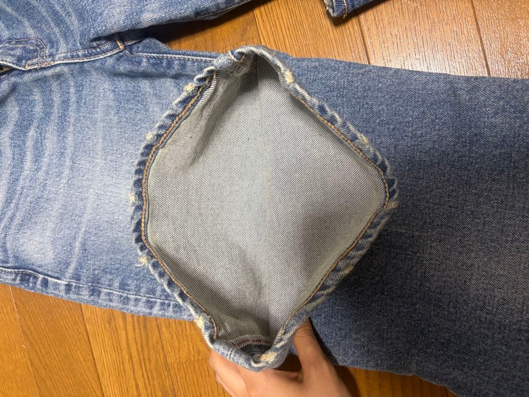 moussy MVSフレアデニム24インチ