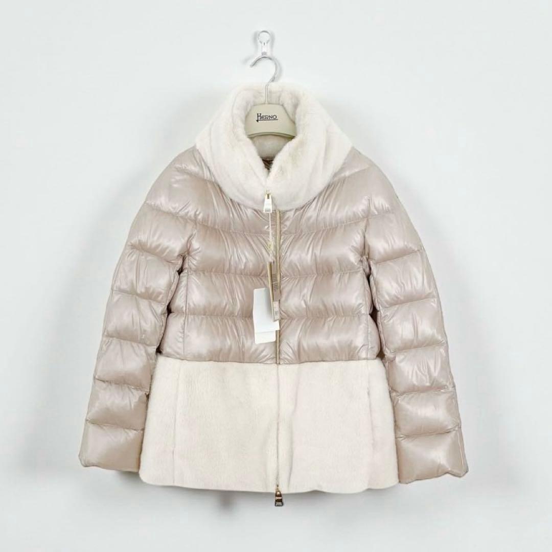 【新品】HERNO ヘルノ エコファー ウルトラライト ダウンジャケット