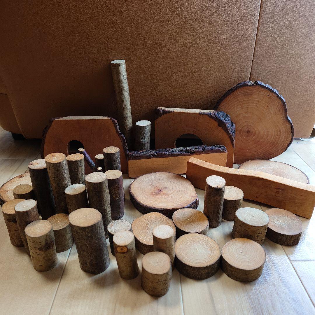 ツリーブロックス (36pcs) マジックウッド社 収納バッグ付き