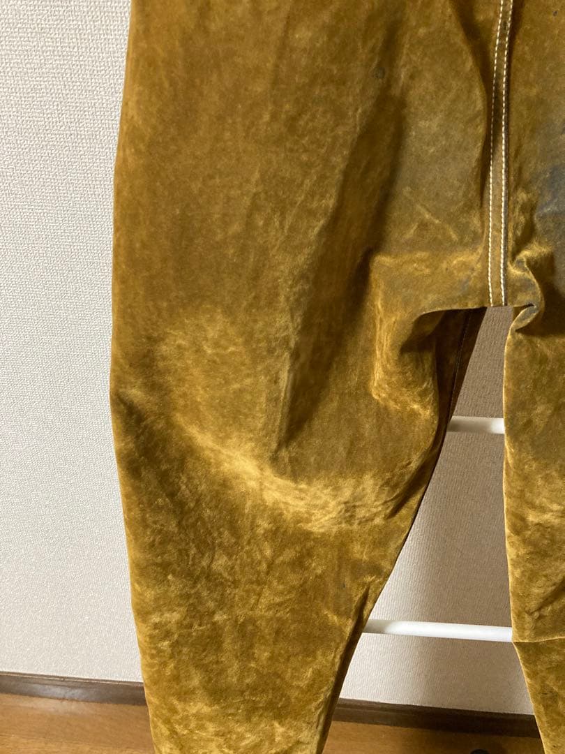 ミナペルホネンfeteフロッキー加工デニム38