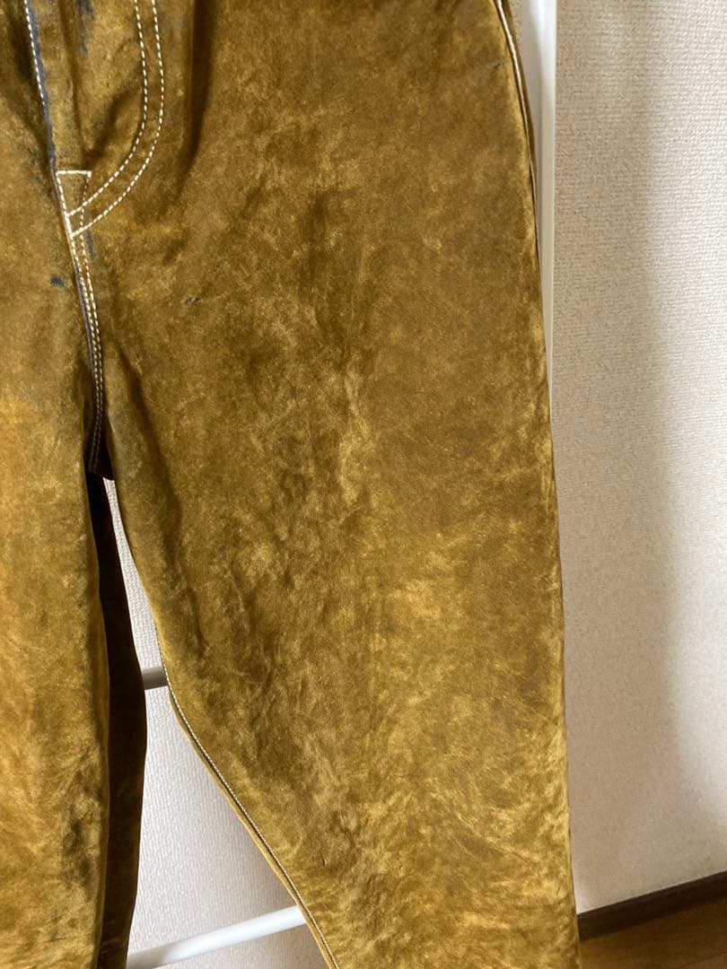 ミナペルホネンfeteフロッキー加工デニム38