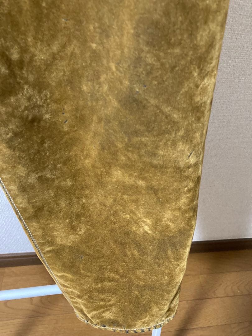 ミナペルホネンfeteフロッキー加工デニム38