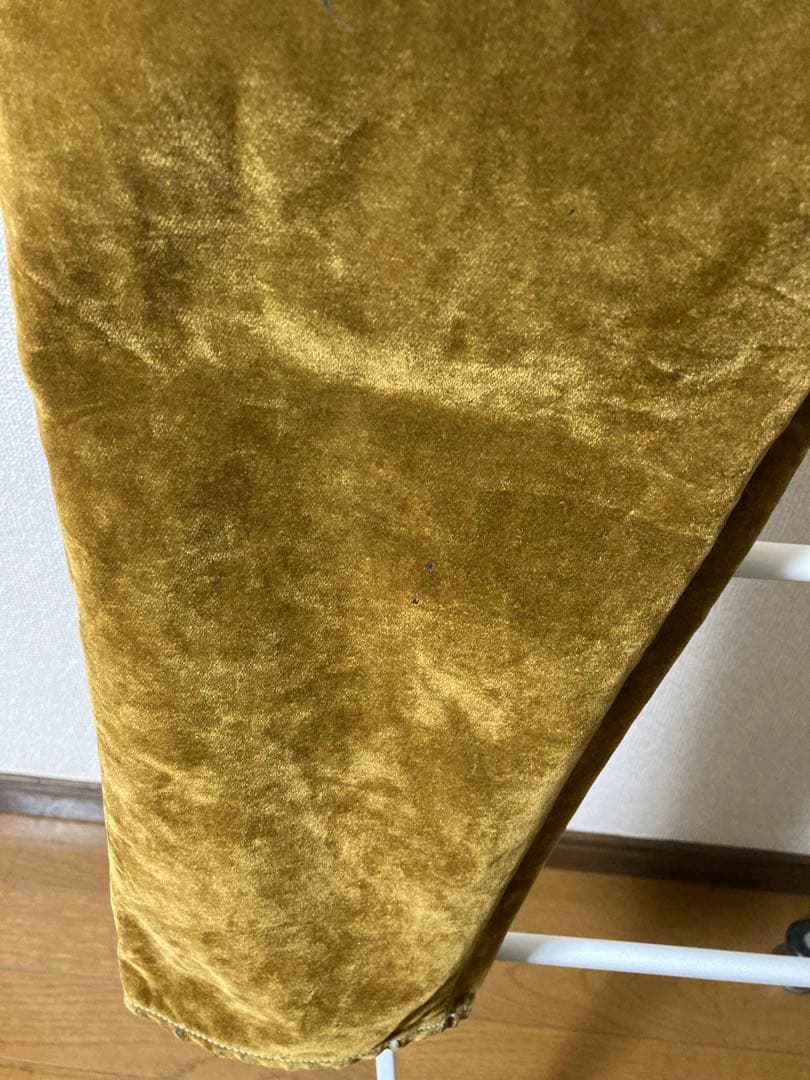 ミナペルホネンfeteフロッキー加工デニム38