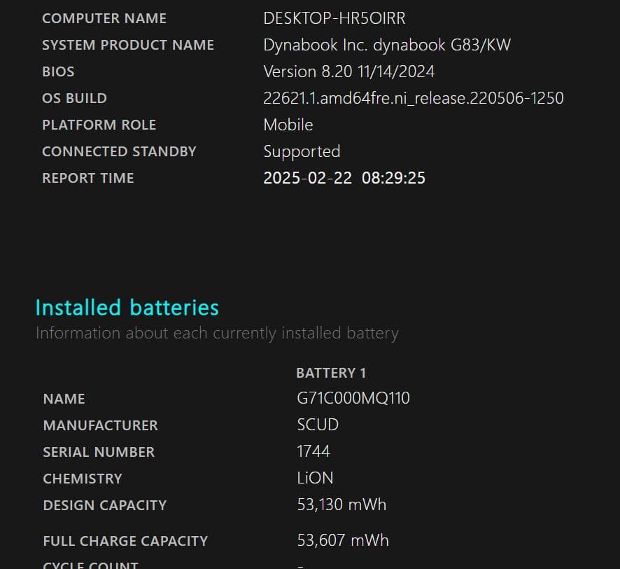 東芝　Dynabook G83/KW　高性能　2023年モデル(K-208)