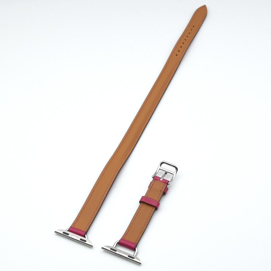 ＊新品＊廃番 エルメス アップルウォッチ ローズメキシコ ドゥブルトゥール　女性