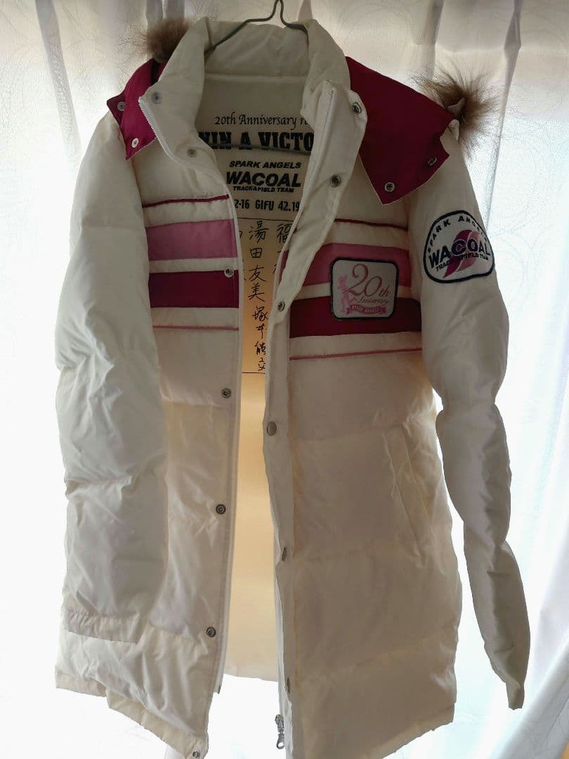 ワコール＊ 女子陸上部 スパークエンジェルス ＊ダウンロングコート