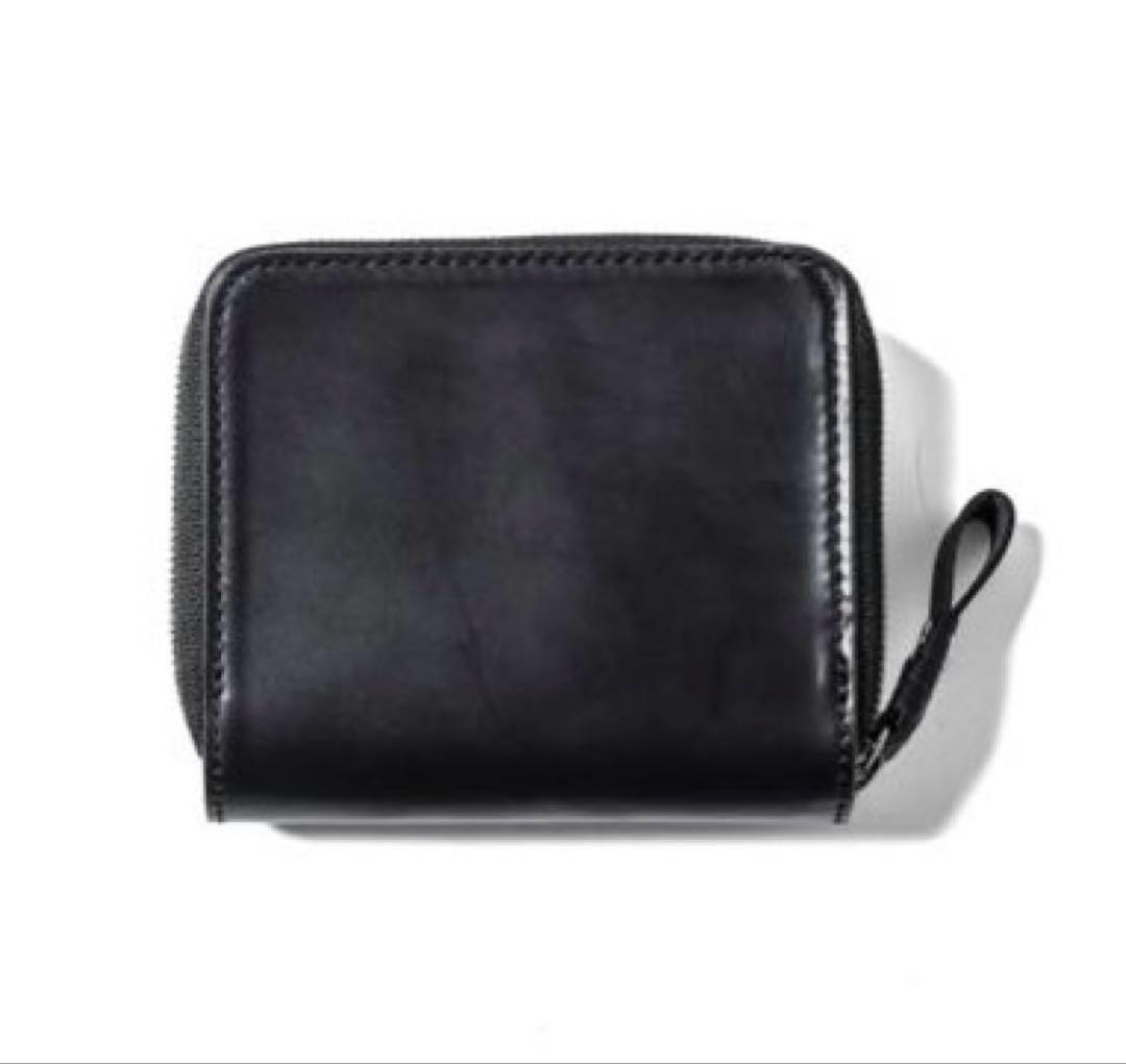 【週末限定】cornelian taurus wallet コードバン BK