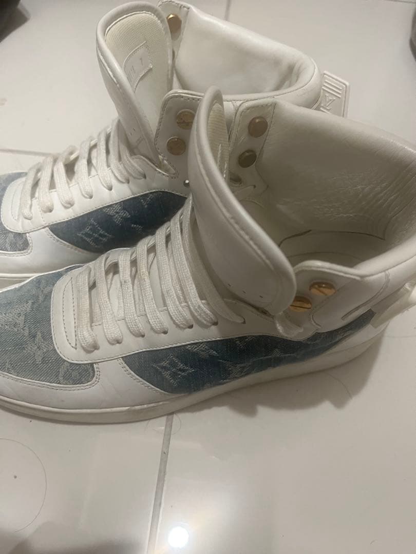 R*i様 Louis Vuitton デニム生地　ハイカットスニーカー サイズ7