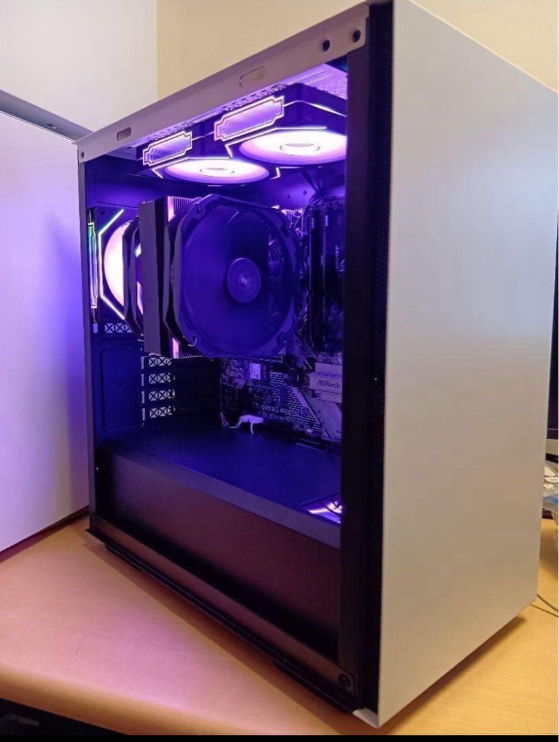 ゲーミングPC ガラスケース　白　core i7グラボ GTX1060 RGB