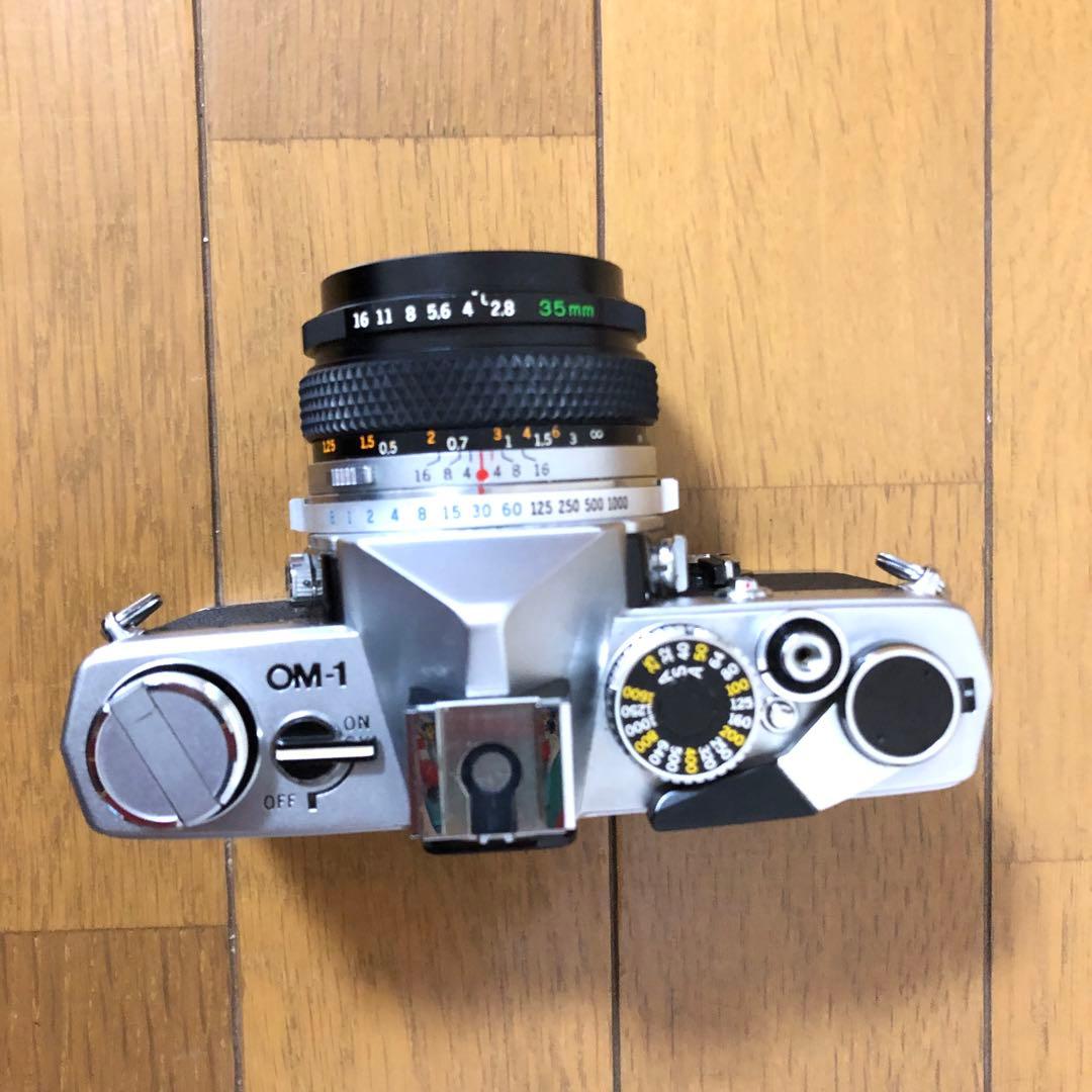フィルムカメラ OLYMPUS OM-1 G.ZUIKO AUTO-W 1:2.8 f=35mm
