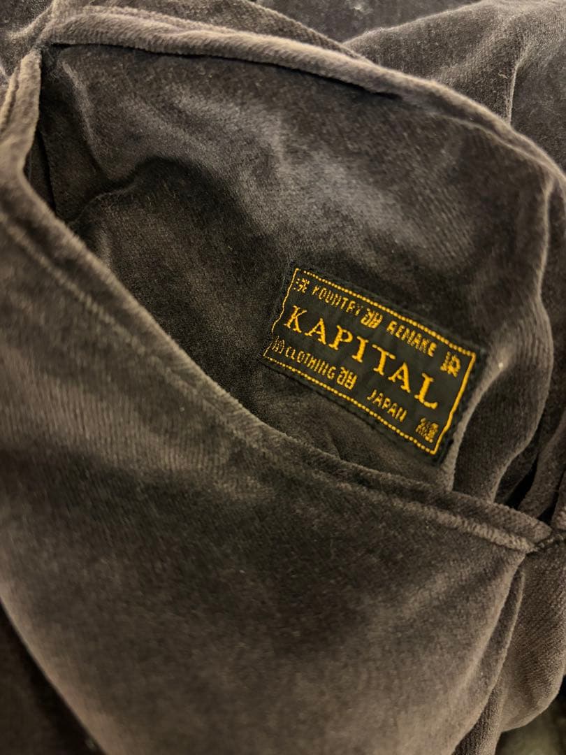 祝三連休kapital サイズ4 硫化別珍シャムボマーJACKETスカジャン