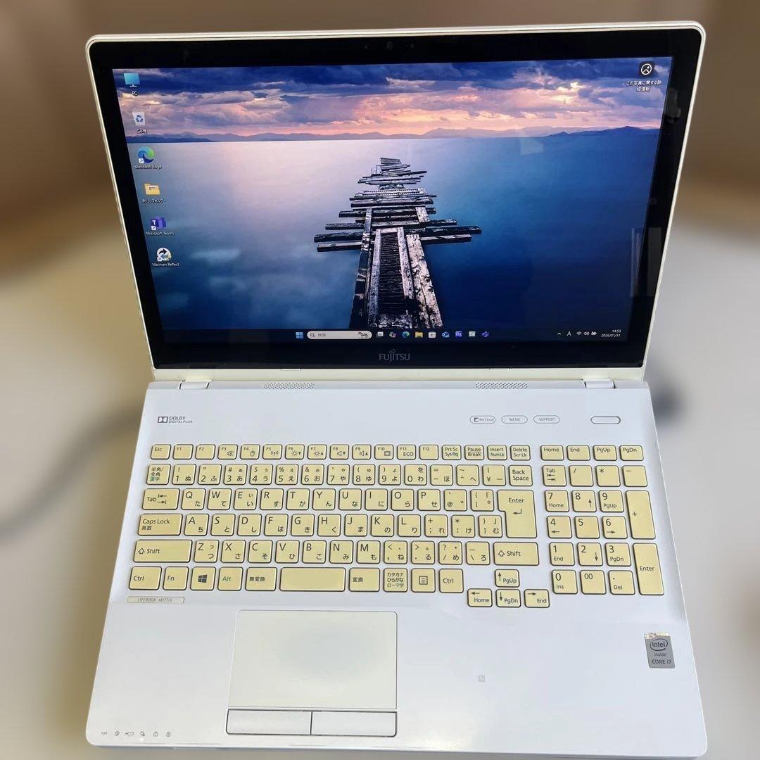 ☆格安美品☆Win11☆Office2021☆ブルーレイ☆タッチパネル式フルHD