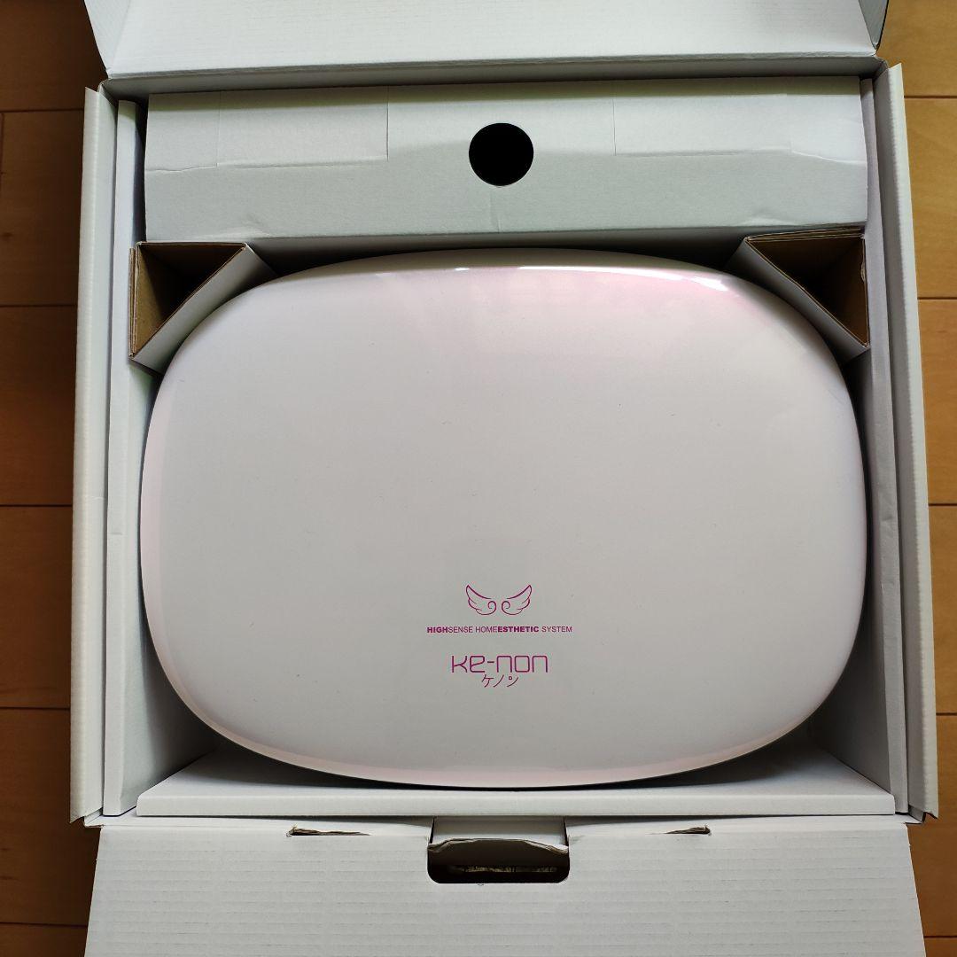 【箱/説明書有】KE-NON ケノン 家庭用脱毛機 ver7.2 white