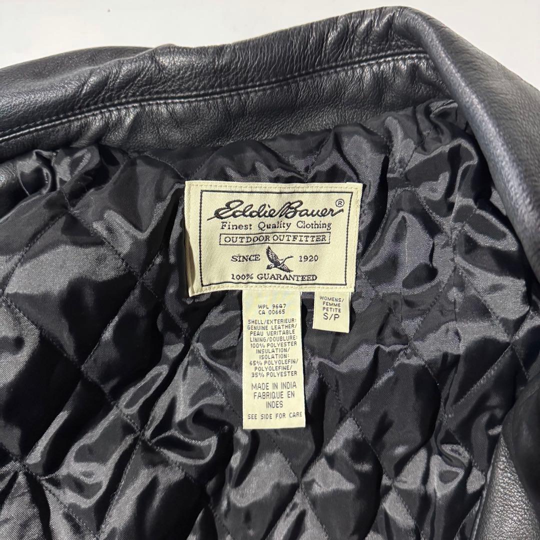 え*う様 90s Eddie bauer leather car coat ja