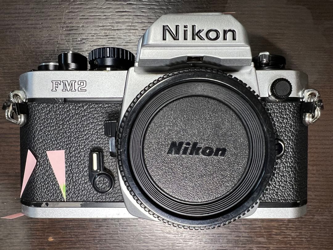 【中古完動品】NikonNEW FM2本体シルバーフィルム一眼レフカメラ