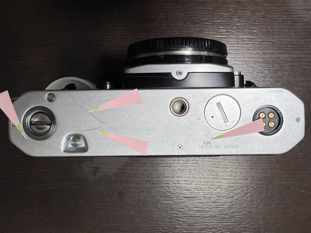 【中古完動品】NikonNEW FM2本体シルバーフィルム一眼レフカメラ