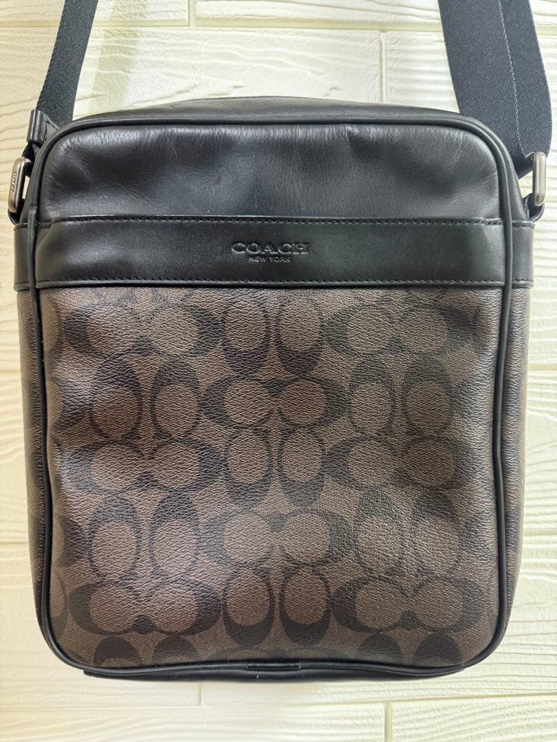COACH ショルダーバッグ ブラウン ブラック