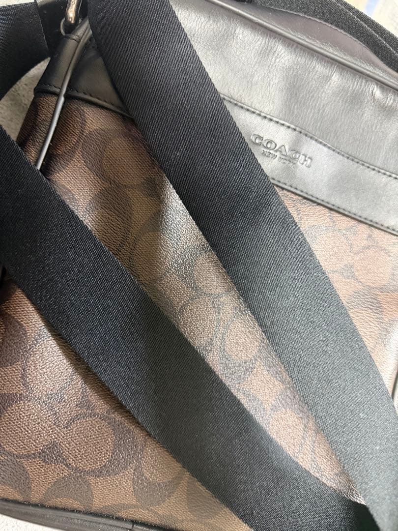 COACH ショルダーバッグ ブラウン ブラック