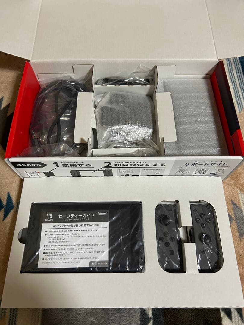 Nintendo Switch 本体 グレー プロコン２個　ヘッドセット付き